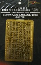 1/700 German Naval 2cm Flakvierling I (Early)