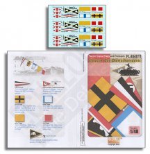 1/48 Panzer Signal Flags and Pennants