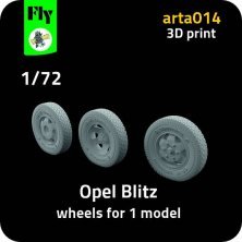FLY Ruote Opel Blitz 1/72 per 1 kit
