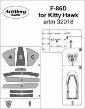 1/32 Masks for F-86D Sabredog