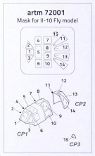 1/72 Mask for Ilyushin IL-10