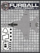 1/48 McDonnell-Douglas F/A-18F Super Hornet Vinyl Mask Set