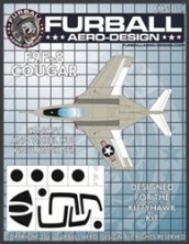 1/48 Canopy and Wheel Hub Masks for the Grumman F9F-8/F9F-8P
