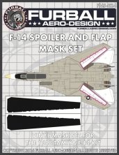 1/48 Grumman F-14A Tomcat Spoiler & Flap Mask Set