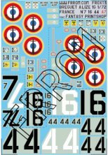 Azur Breguet Alizé 1G France Decals 1/72 Azur Breguet Alizé 1G France Decals 1/72