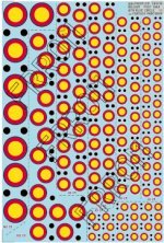 Azur Belgian Roundels Decals 1/72 Post-1945 Azur Belgian Roundels Decals 1/72 Post-1945