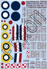 1/72 Fairey Battle MK.I Polish Ait Force GRoD, BHoE, BHoT, S