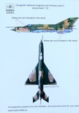 1/32 Hungarian National insignias and numbers 1990