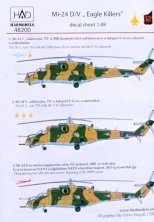 1/48 Mi-24 D/V Eagle Killers with extra stencils