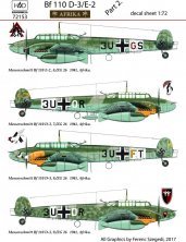 1/72 Messerschmitt Bf-110D-3 Africa part 2