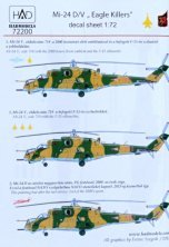 1/72 Mil Mi-24V/Mi24D with F-15 silhouettes
