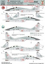 1/72 Decal MiG-29B/UB Hungarian AF