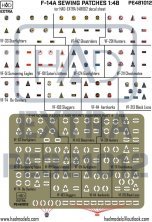 1/48 F-14A Sewing Patches PE set Vol.4