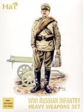 HAT Industrie Fanteria Russa WWI Armi Pesanti 1/72