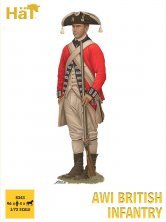 HAT 1/72 Infanterie britannique Guerre d'ind�pendance A1047NR