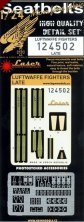 1/24 Seatbelts Luftwaffe Fighters Late (LASER)
