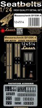 1/24 Seatbelts Messerschmitt Bf 109K-4