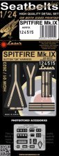 Supermarine Spitfire Mk.IXc Seatbelts 1/24 Textile seat belts