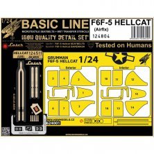 Grumman F6F-5 Hellcat Basic Line 1/24