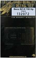 1/32 Benz BZ.III 150 Hp Detail set (WNW)