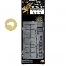 1/32 Hansa-Brandenburg W.12 Engine Benz Bz. III