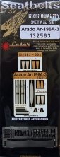1/32 Arado Ar 196A-3 pre-cut (laser) Seat Belts (for Revell)