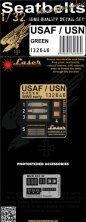 1/32 Seatbelts USAF/USN Green