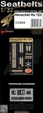 HGW Ceintures de s�curit� 1/32 Henschel Hs 123 pour ICM