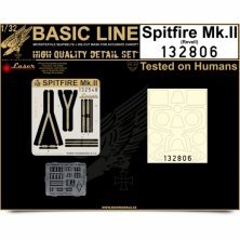 1/32 Supermarine Spitfire Mk.II BASIC LINE: seatbelts & masks
