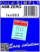 HGW Ceintures de S�curit� A6M Zero Simply 1/144