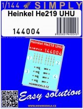 HGW Ceintures de s�curit� Heinkel He 219 Uhu 1/144