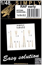 1/48 Raf Early Simply Edition Relief Print seatbelts