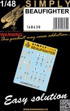 HGW Ceintures de S�curit� Bristol Beaufighter 1/48