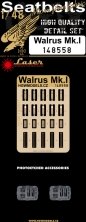 1/48 Supermarine Walrus Mk.I Seatbelts