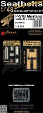 1/48 Seatbelts P-51B Mustang laser