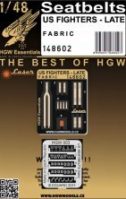 HGW Ceintures de s�curit� US Fighters tardif tissu 1/48