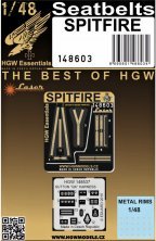 HGW Ceintures de s�curit� Spitfire Laser 1/48