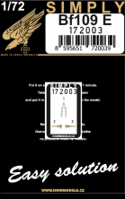 1/72 Seatbelts Bf 109E