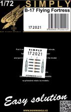 1/72 Seatbelts B-17 Flying Fortress Green, SIMPLY