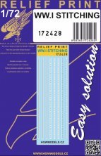 1/72 WWI Stitching relief print