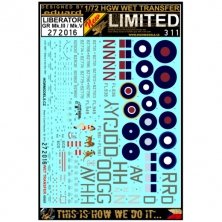 1/72 Decals Liberator GR Mk.III/Mk.V