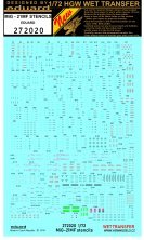 1/72 Stencils MiG-21MF