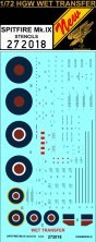 1/72 Decals & Stencils Spitfire Mk.IX The Long.Day
