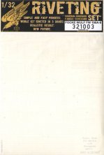 1/32 FW190A-8 Control Surfaces Riveting Set (HAS)