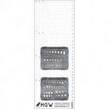 1/32 Access Templates Plus  Positive Rivets Set