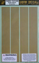 1/32 Fabric Texture Base White