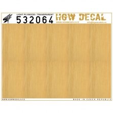 1/32 Light Plywood transparent no grid A5 sheet
