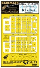 1/32 Mask SB2C-4 Helldiver