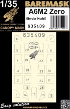 HGW Masque A6M2 Zero 1/35 pour Border Models