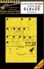 1/48 Mask B-17G Flying Fortress